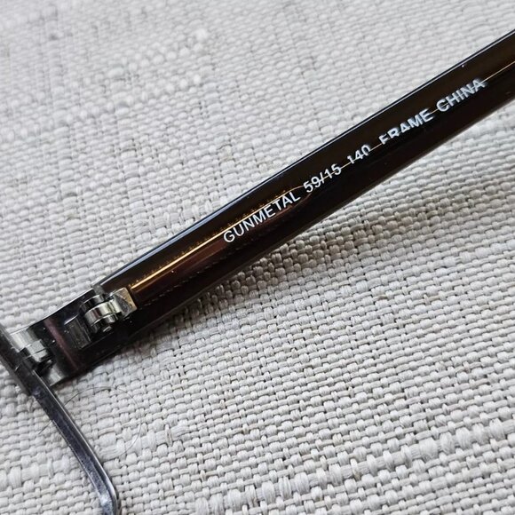 Kirkland Signature Men Sunglasses/Eyeglasses Frame Gunmetal Gunmetal Tone 59[]15 - Picture 10 of 11